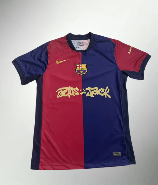 FC Barcelona X Travis Scott Home Kit